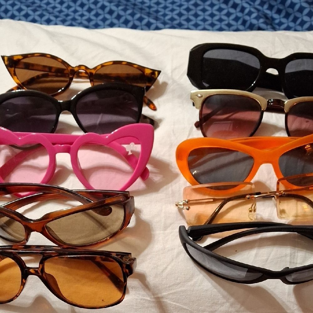 Stylish Sunglasses Collection 10 Pair (Las006)